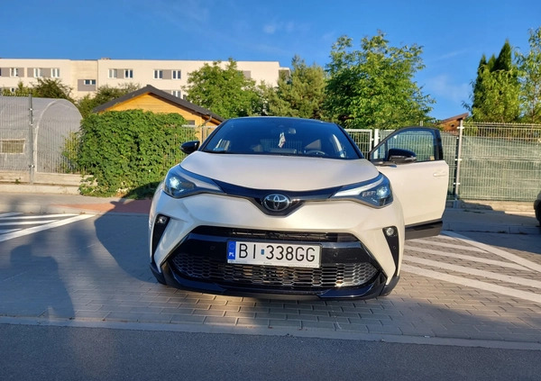 Toyota C-HR cena 139000 przebieg: 55000, rok produkcji 2021 z Białystok małe 781